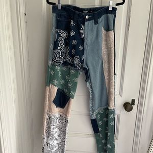 Jaded London Paneled jeans